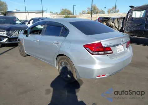 2013 Honda Civic Lx z USA, uszkodzony, nr VIN 19XFB2F55DE284323